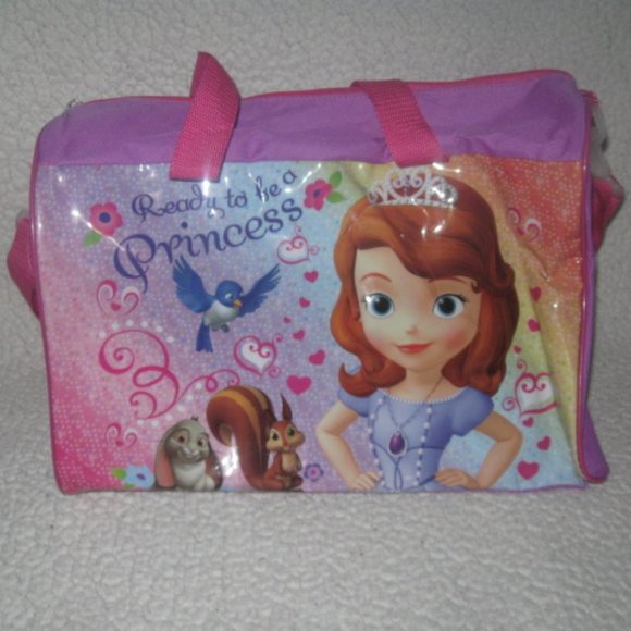 Disney Princess Sophia "Ready to be a Princess" Duffel Bag - Picture 1 of 4